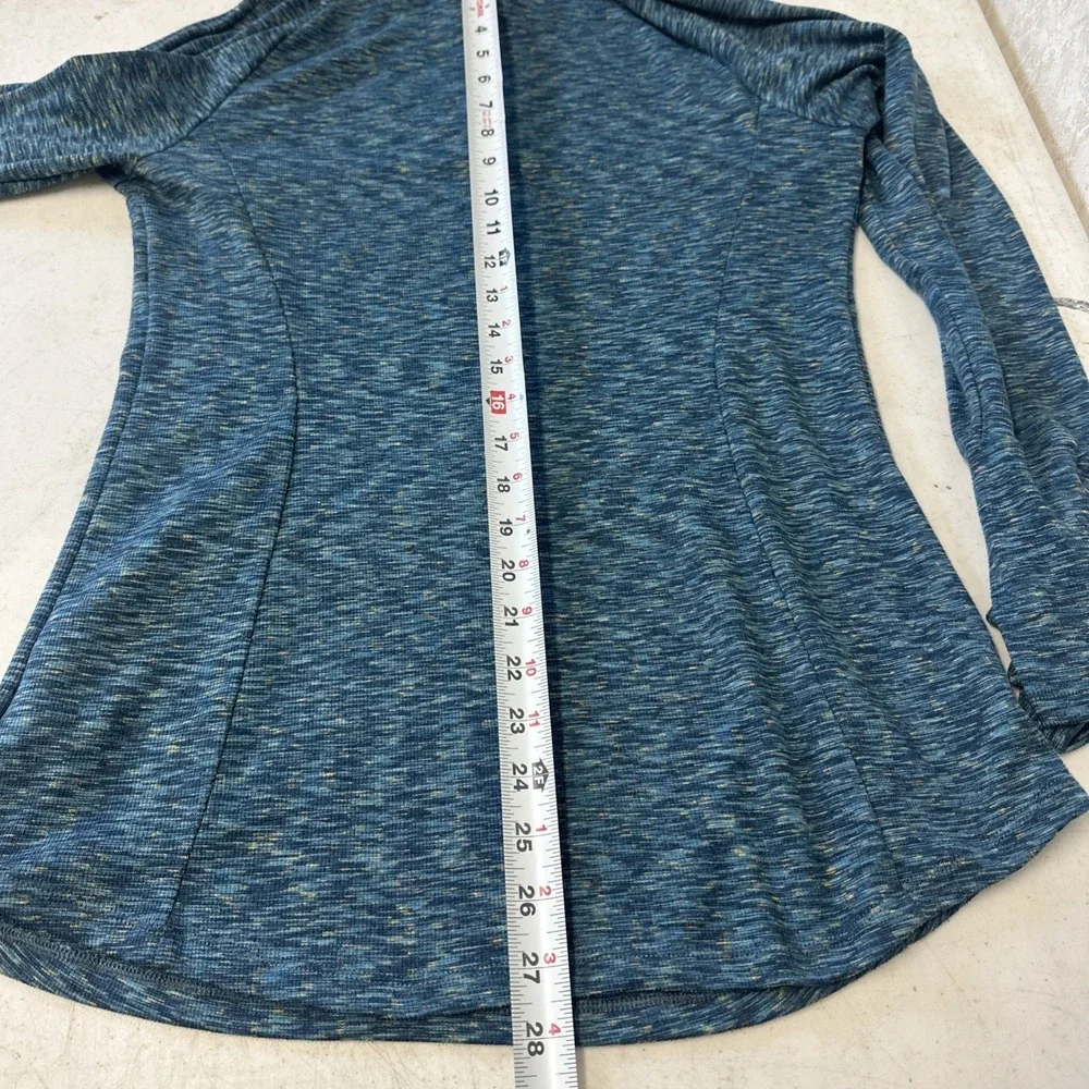 Columbia Outerspaced Sweater Women L Plus Ruffle Hiking Gorpcore 1/4 Zip Trek - Picture 9 of 10